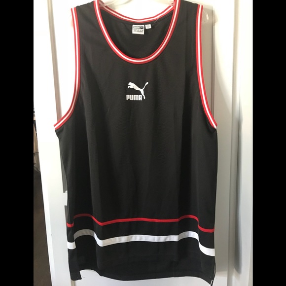 puma running vest mens